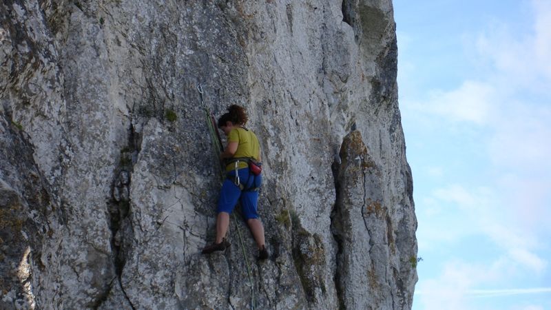 escalade roc d'Anglars